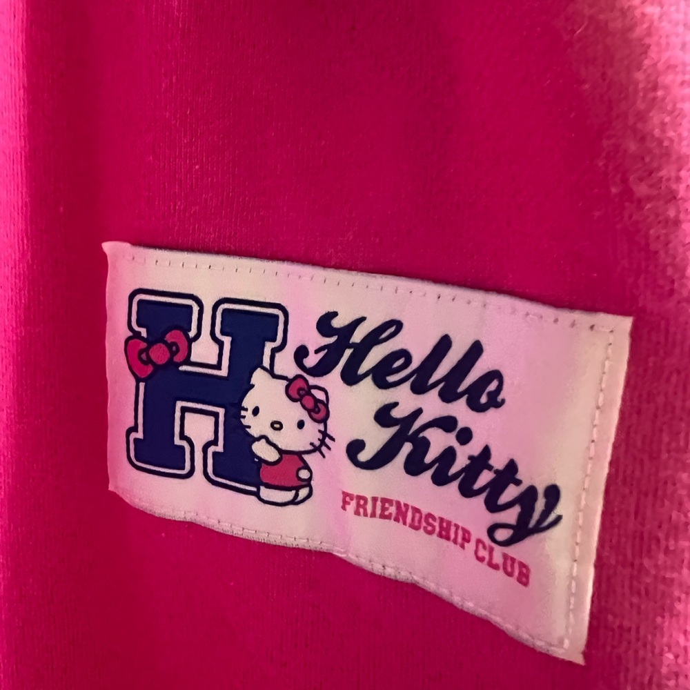 Hello Kitty Pink Athletic Joggers size Large - Picture 3 of 6